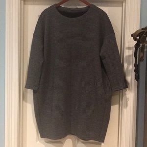 XL gray tunic